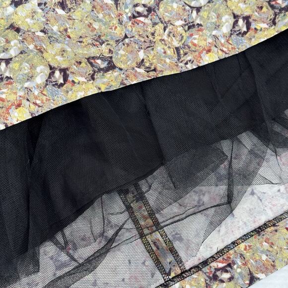 Kate Young x Target Strapless Bow A Line Dress Size 10 Multicolor Lined Pockets - Picture 14 of 15